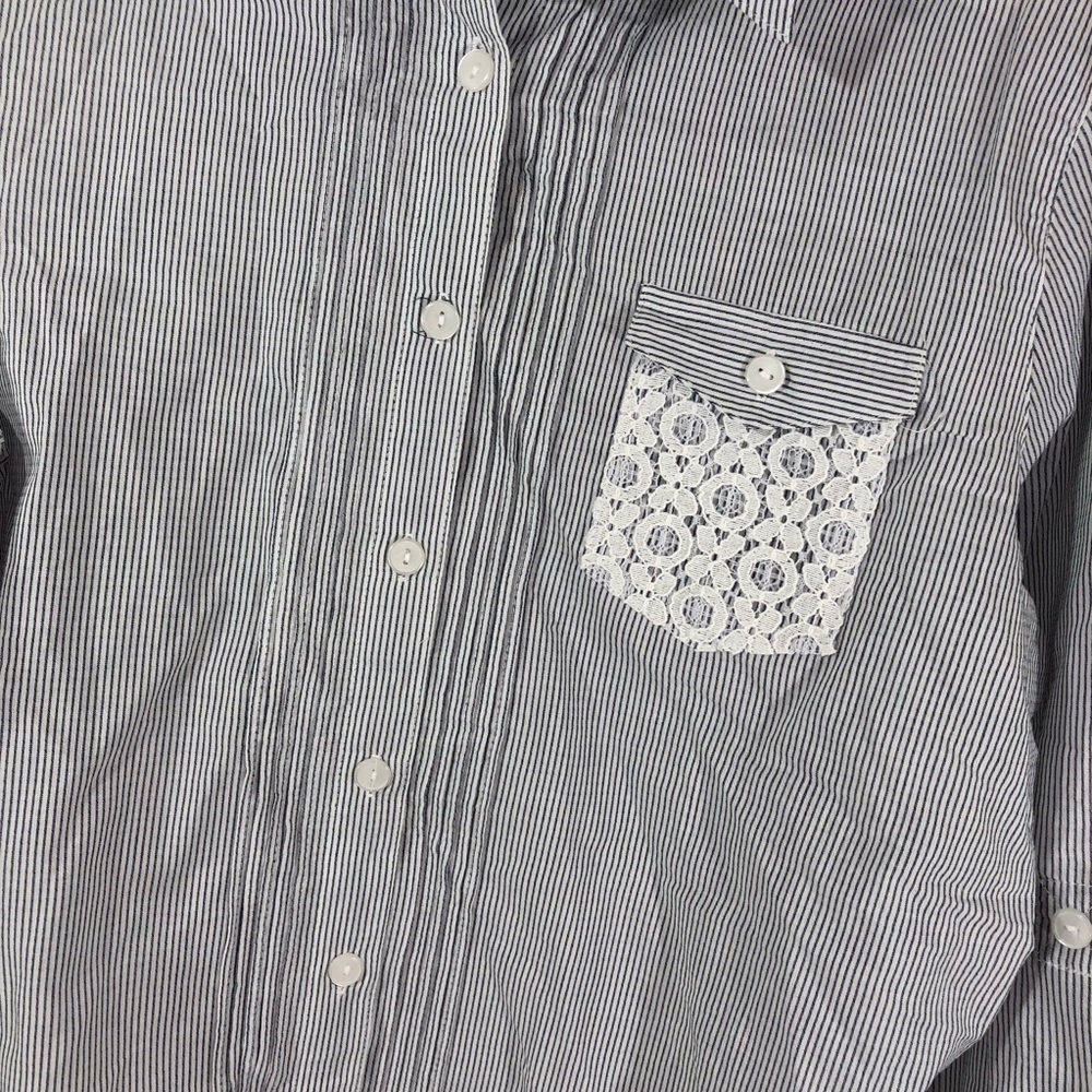 Alfred Dunner Uptown Girl Striped Top 14P - Picture 3 of 8